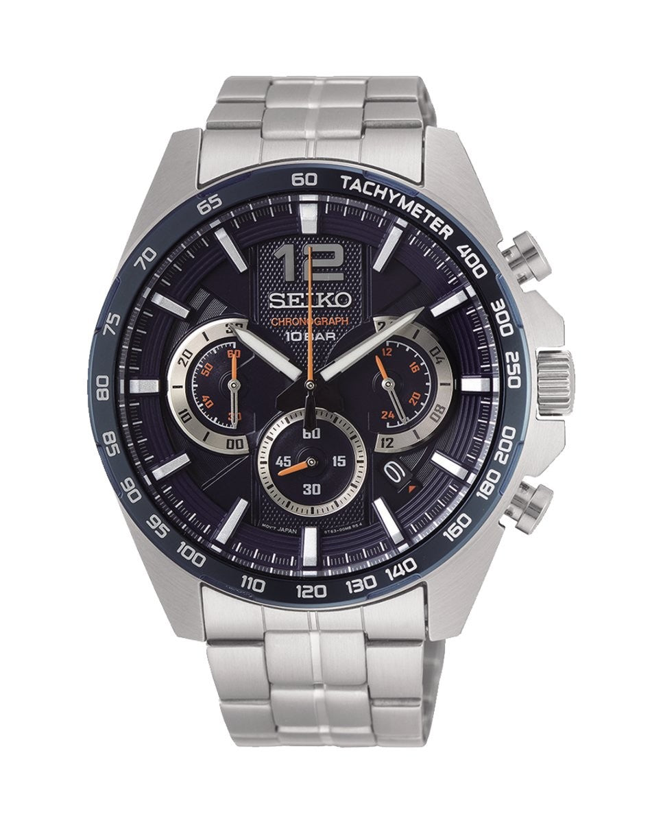 RELOJ SEIKO NEO SPORS CUARZO BISEL AZUL