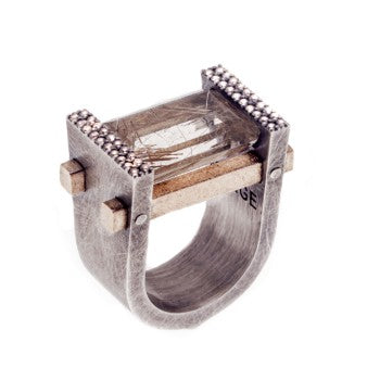 ANILLO CUARZO RUTILADO