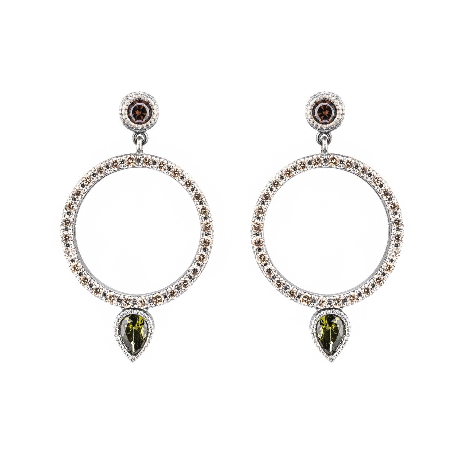 PENDIENTES RAIVE ARO Y GOTA