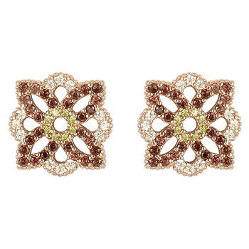 PENDIENTES SUNFIELD PARIS ROSE