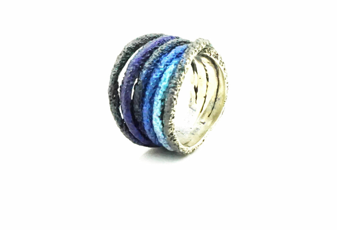 ANILLO ARIOR SIRA AZUL