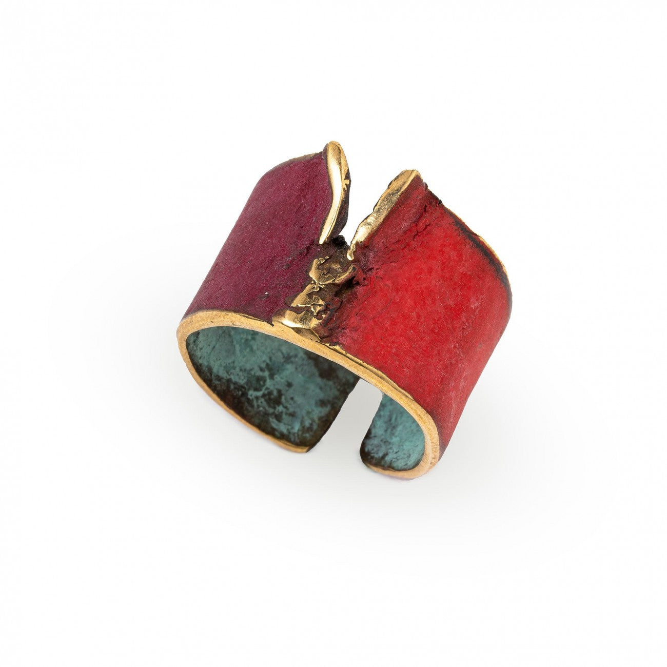 ANILLO FILI PLAZA SHINNY ROJO