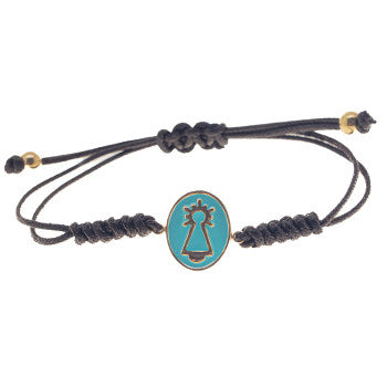 PULSERA ESMALTE TURQUESA