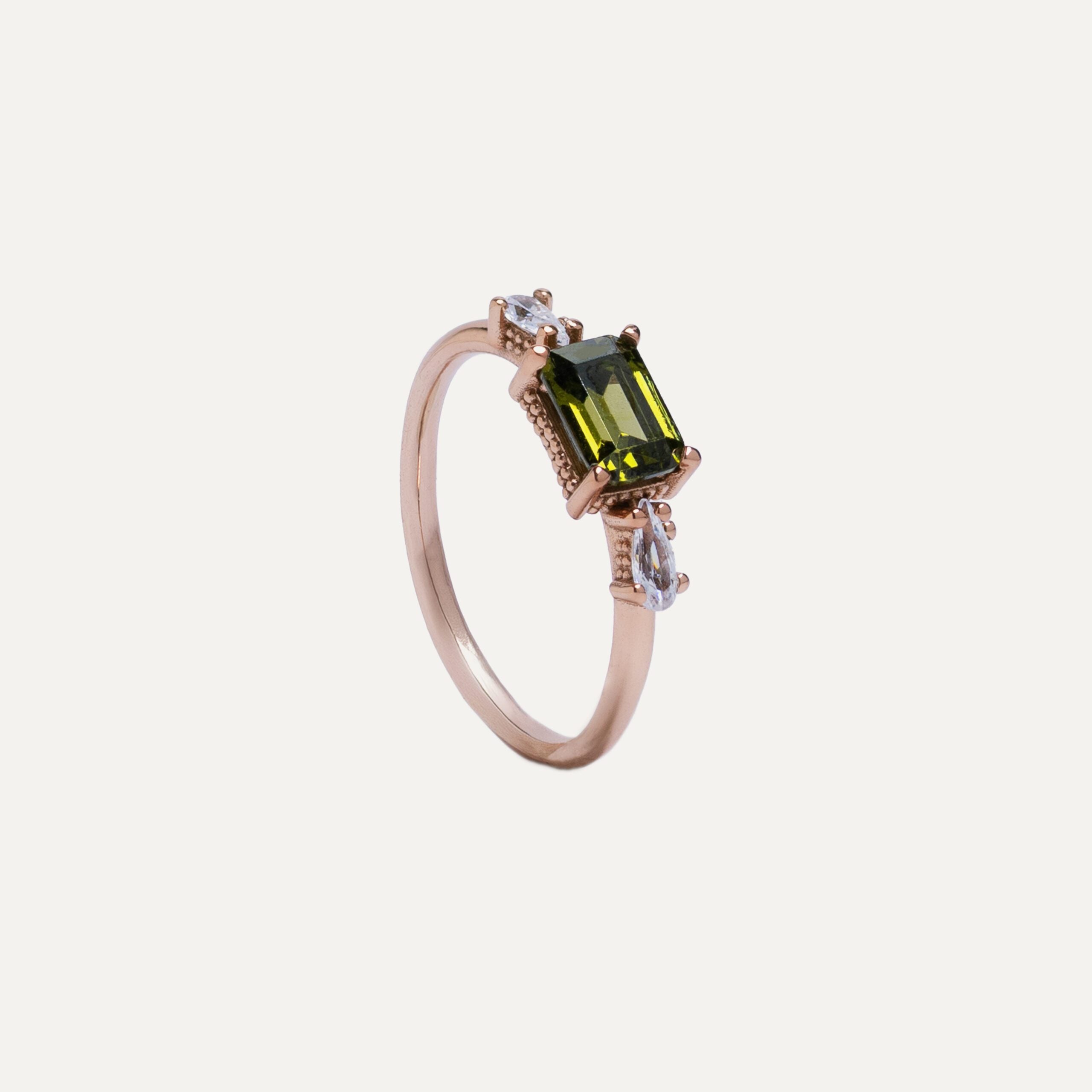 ANILLO SUNFIELD LÉNA VERDE