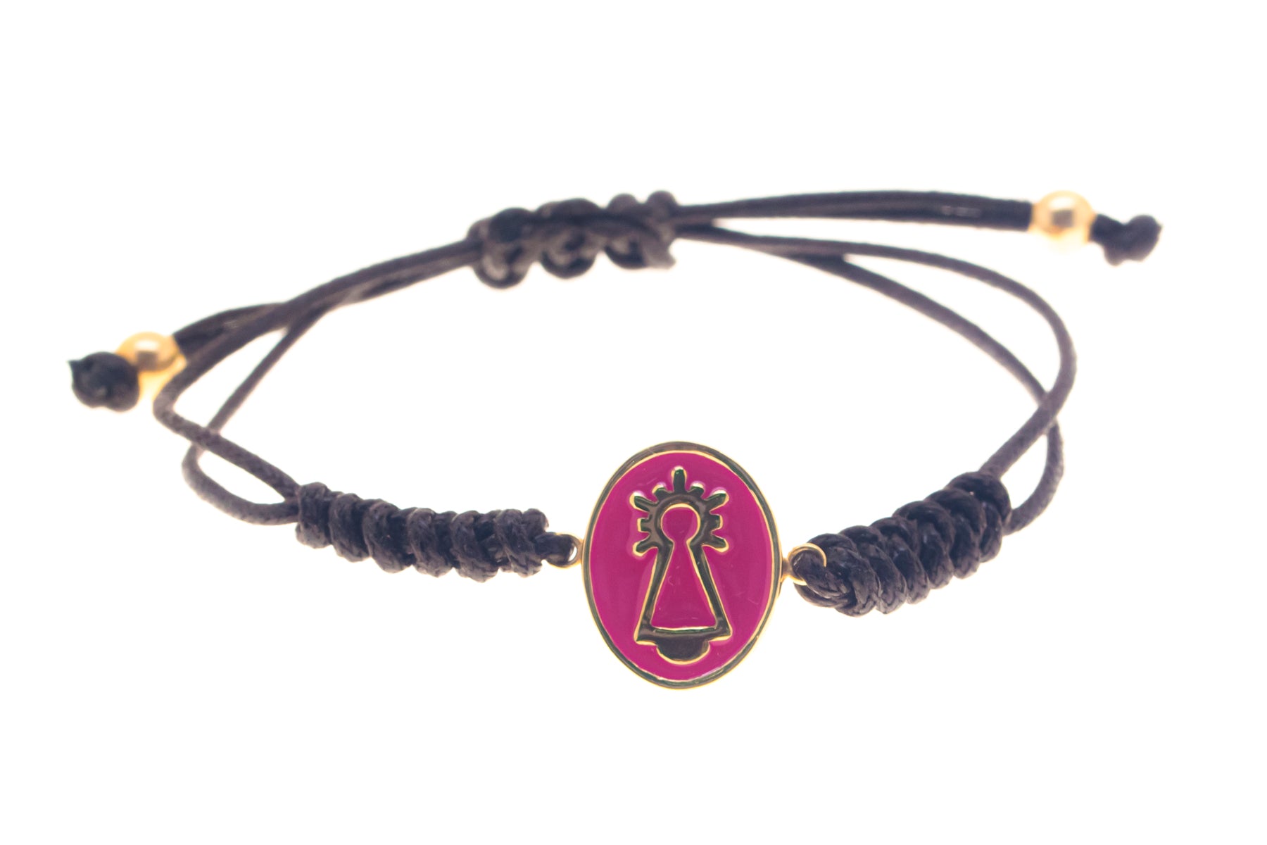PULSERA ESMALTE ROSA
