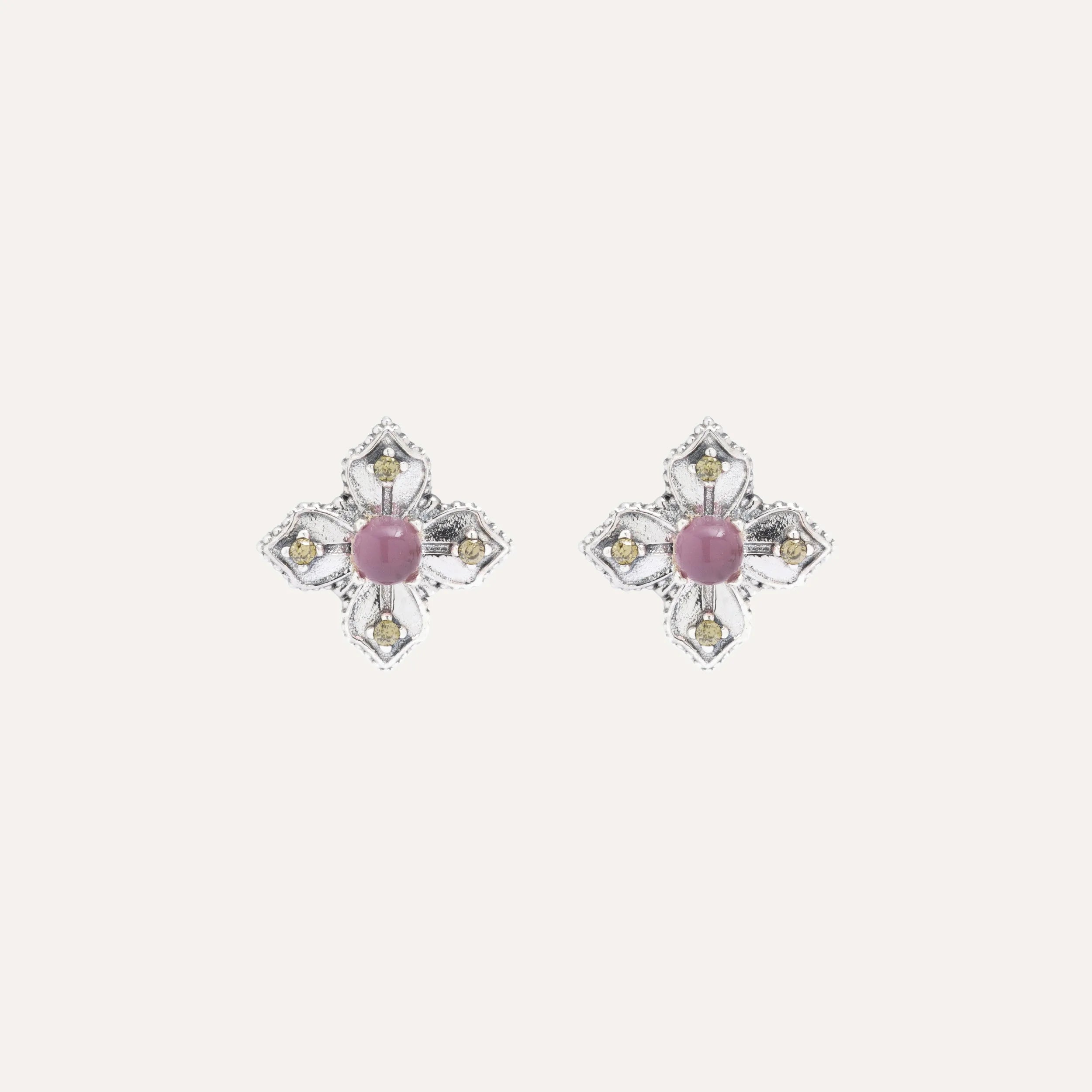 PENDIENTES SUNFIELD ANTHEMIS PÉTALO