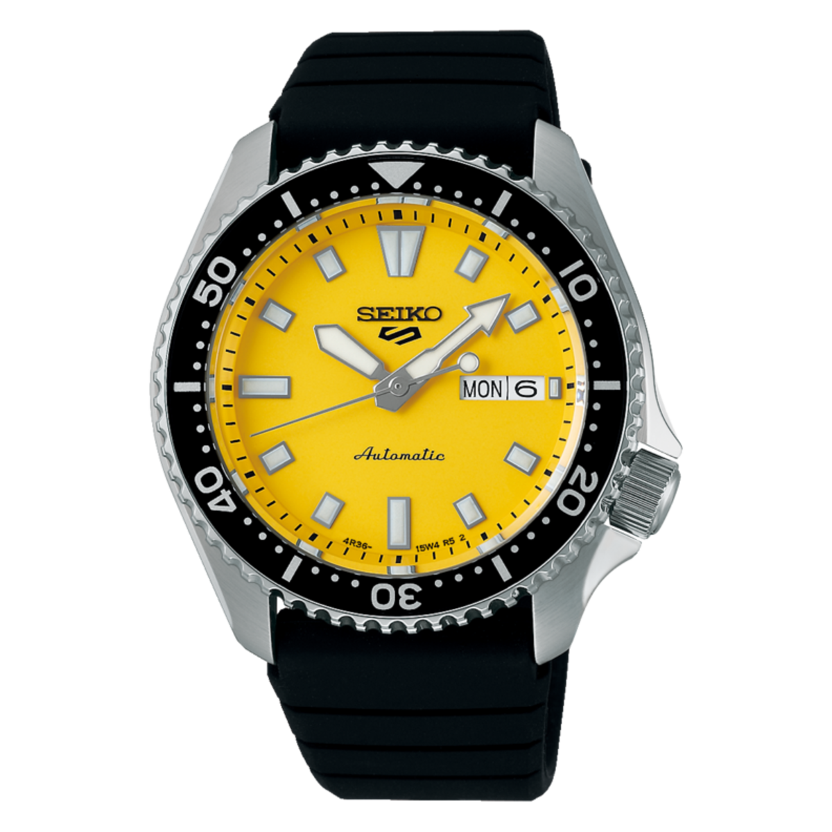 RELOJ SEIKO 5 SPORTS SKX STREET STYLE AMARILLO