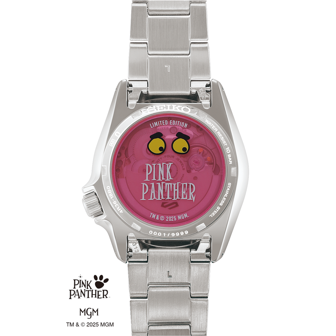 SEIKO PINK PANTHER LIMITED EDITION P
