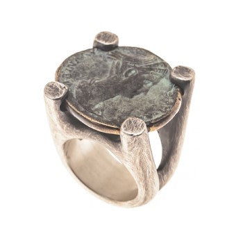 anillo cleo verde