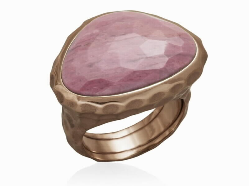 ANILLO FLAT ROSA