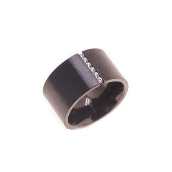 ANILLO KADO GRAFITO LISO