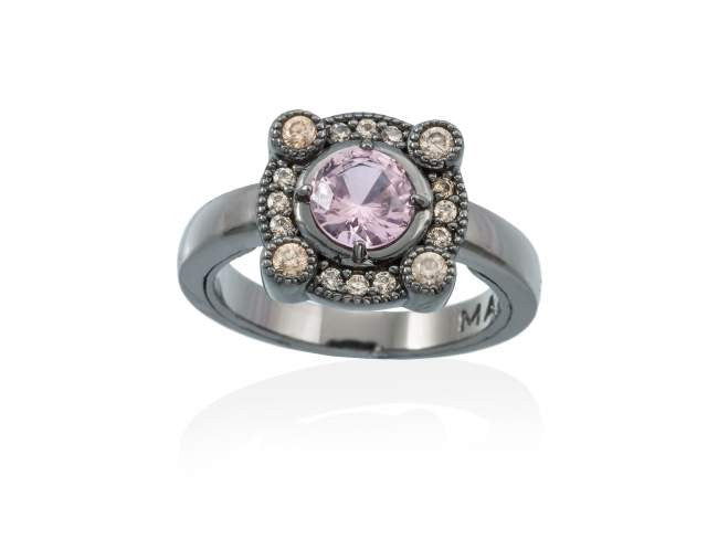 ANILLO RETRO ROSA