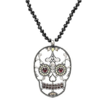 colgante raive calavera cuore