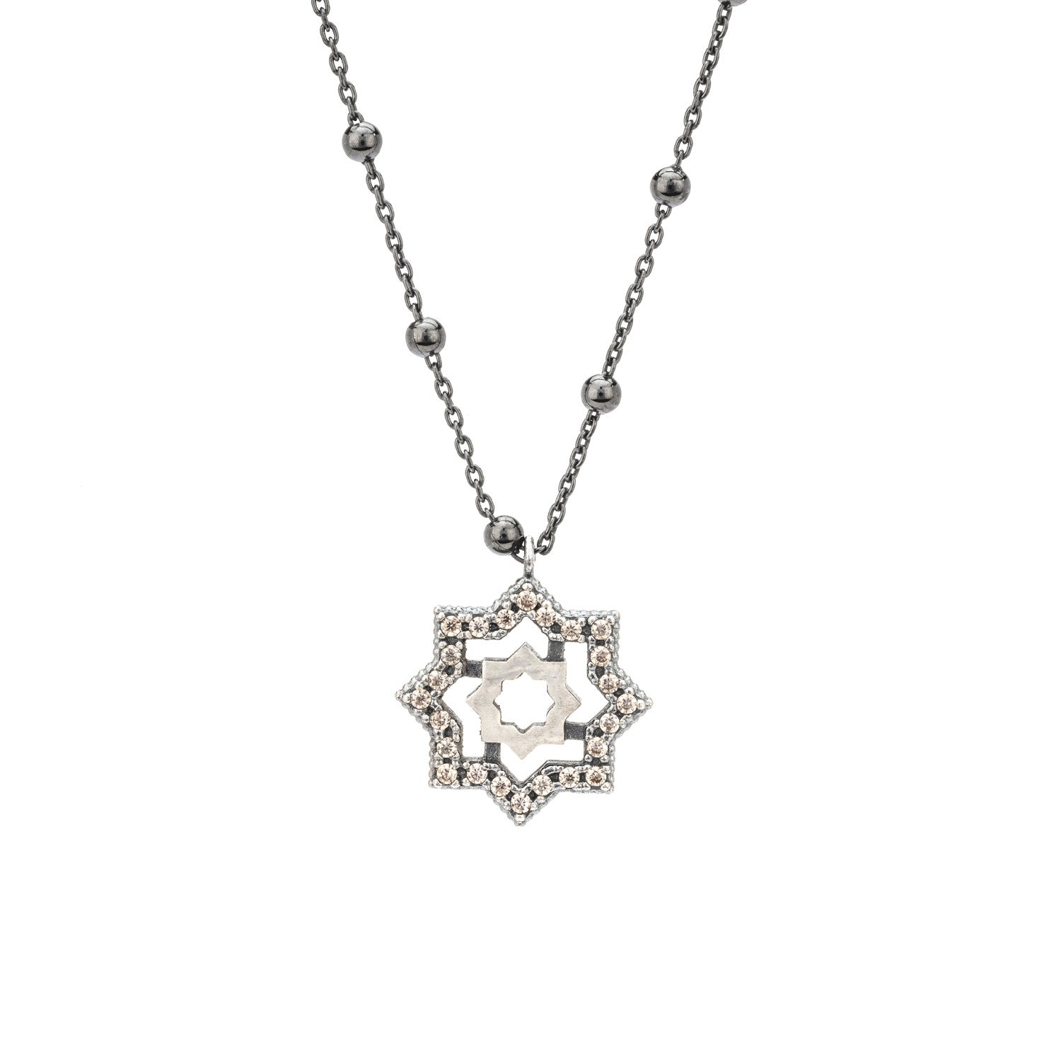 colgante raive estrella coñac