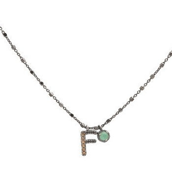 colgante raive letra f