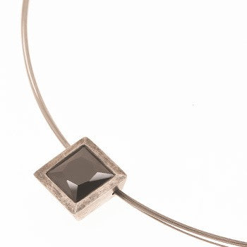 colgante square negro