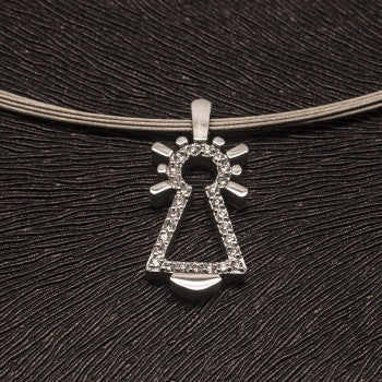 COLGANTE VIRGEN DIAMANTES I