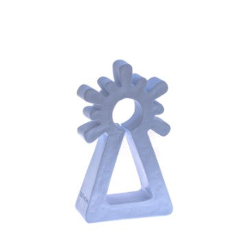 FIGURA VIRGEN BEBE AZUL