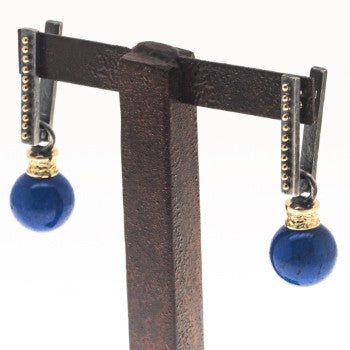 pendientes clamp llapisl√åzuli