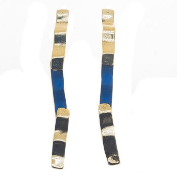 PENDIENTES FILI PLAZA AZUL XL