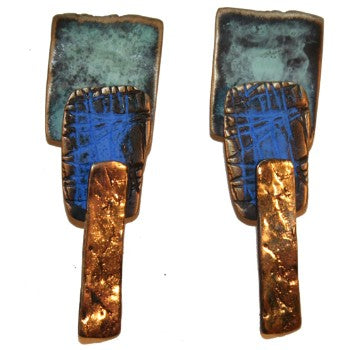 PENDIENTES FILI PLAZA TRES CAPAS