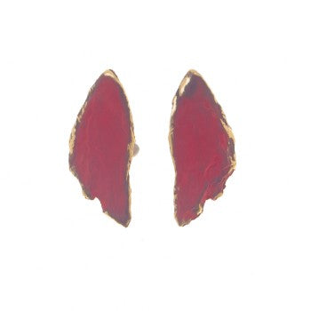 PENDIENTES FILI PLAZA EROSIONES ROJO
