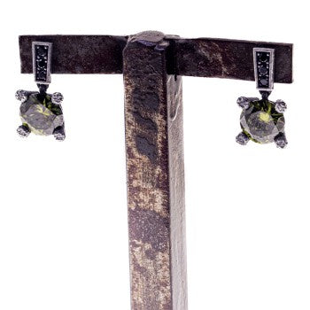 PENDIENTES PRINCESS XL VERDE