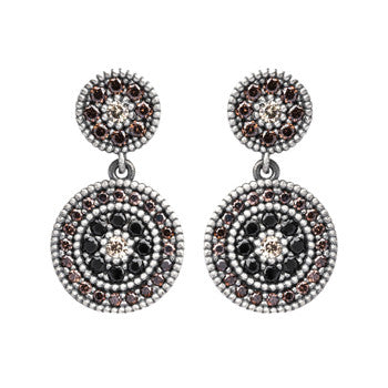 pendientes raive doble botton