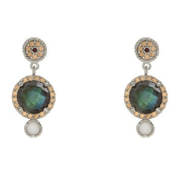 pendientes raive labradorita