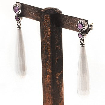 PENDIENTES TEAR BLANCO