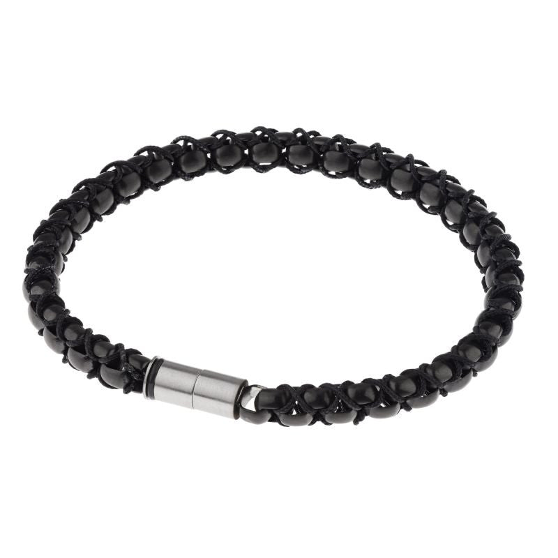 PULSERA ERNSTES CORDON NEGRO