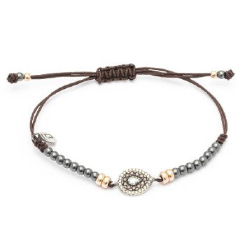 pulsera raive lagrima ojo de gato blanco