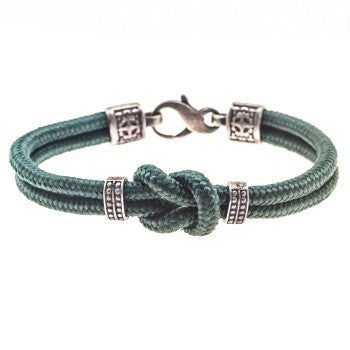 pulsera simple knot verde