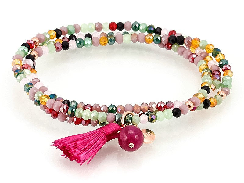 PULSERA ZEN FUCSIA