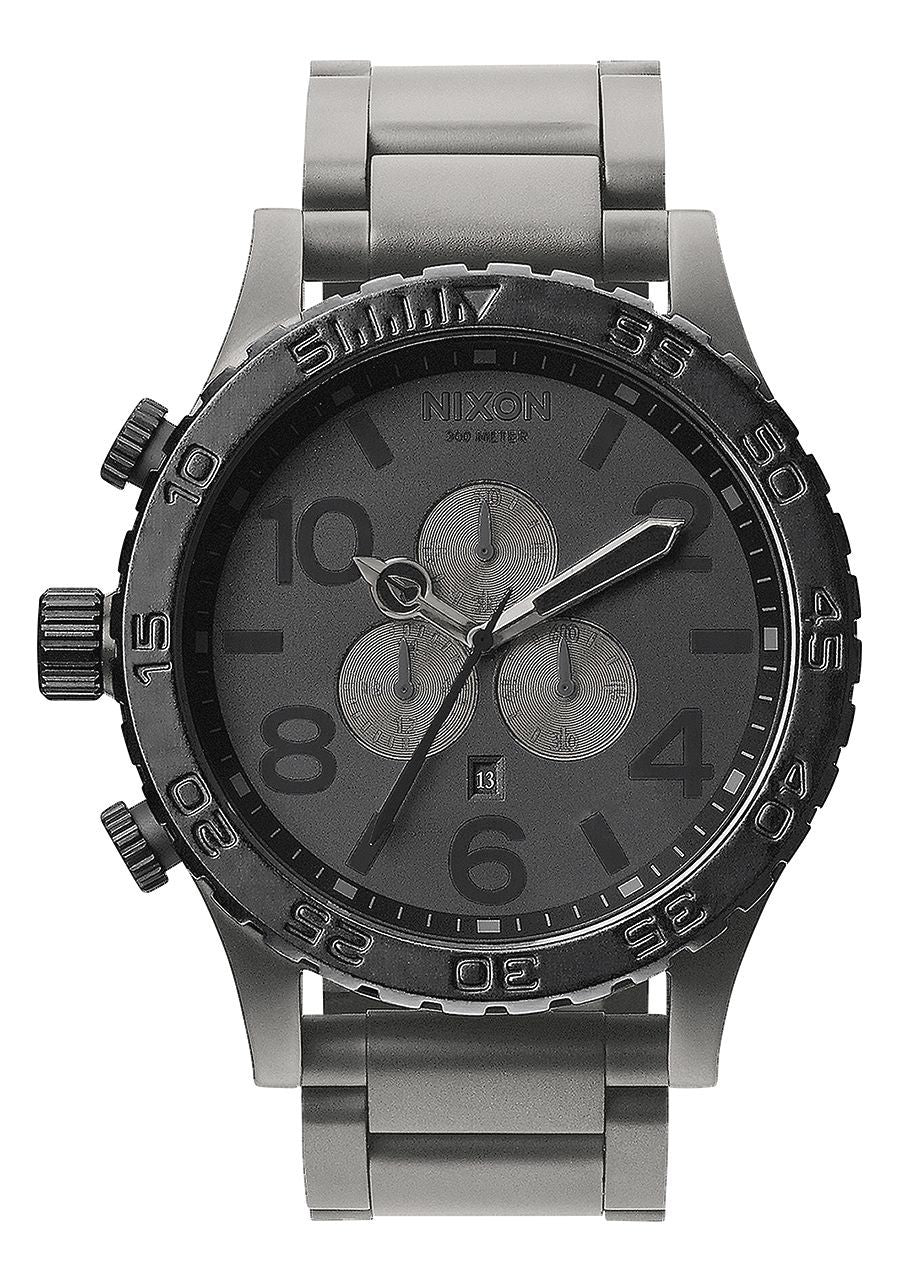 RELOJ NIXON 51-30 CHRONO GRAFITO