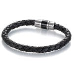 PULSERA TENO CUERO Y CERAMICA I