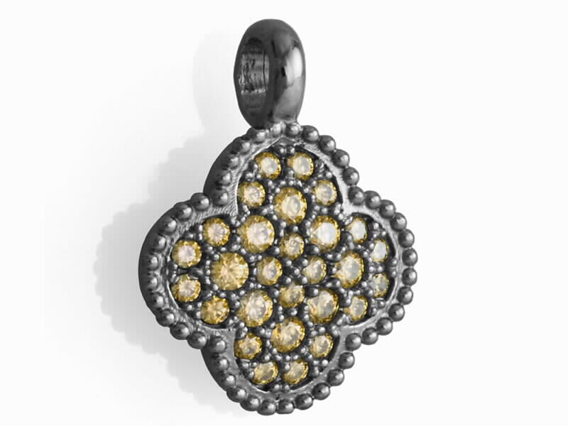 COLGANTE TREBOL PAVE