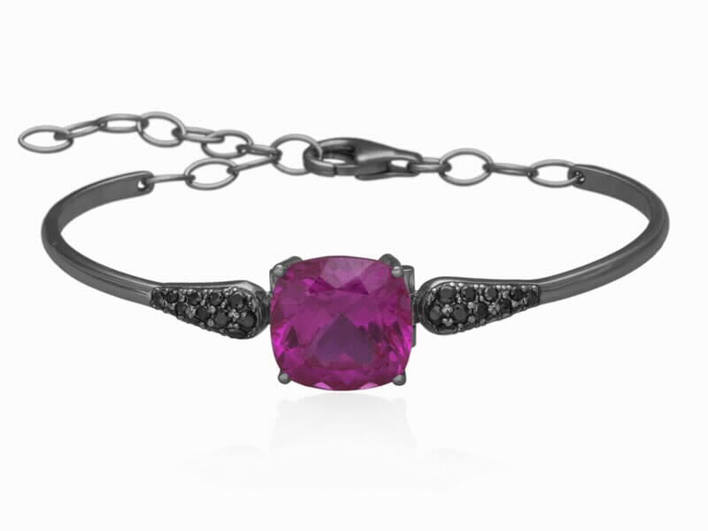 PULSERA JAIPUR CUARZO ROSA