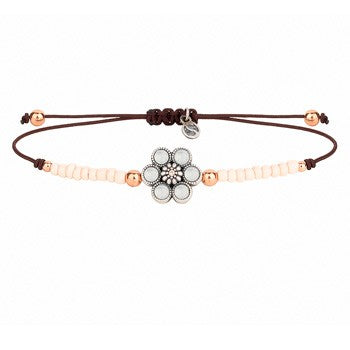 PULSERA SUNFIELD FLOR CALCEDONIA