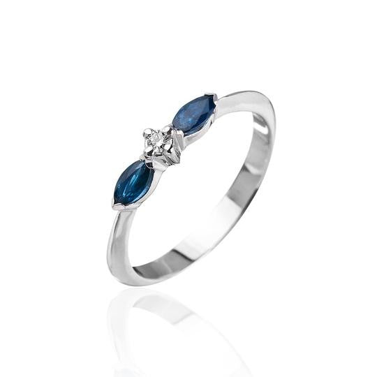 ANILLO MON PETIT TROVA ZAFIRO